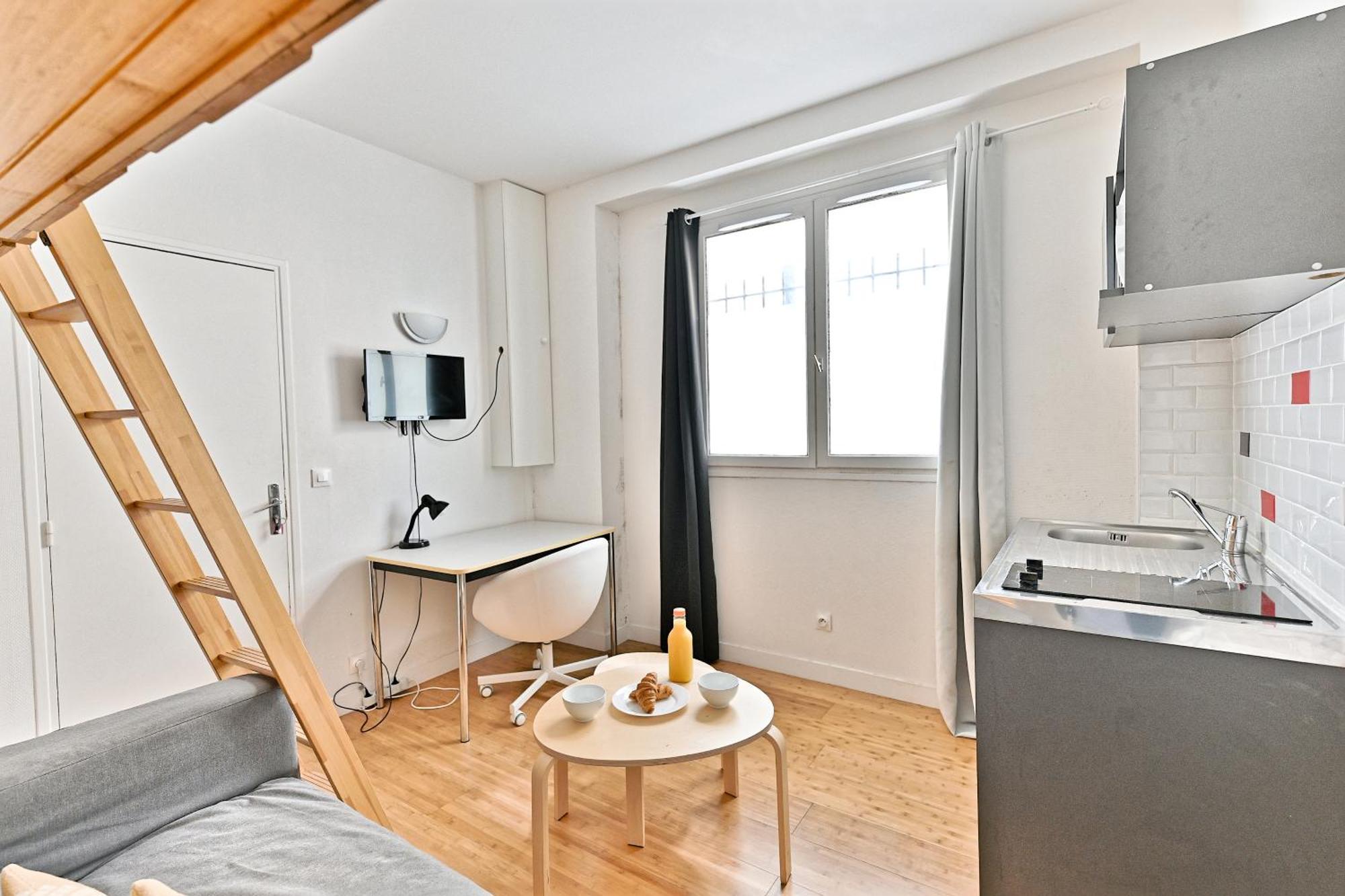 Charmant Studio Boulevard Voltaire Paris Exterior foto