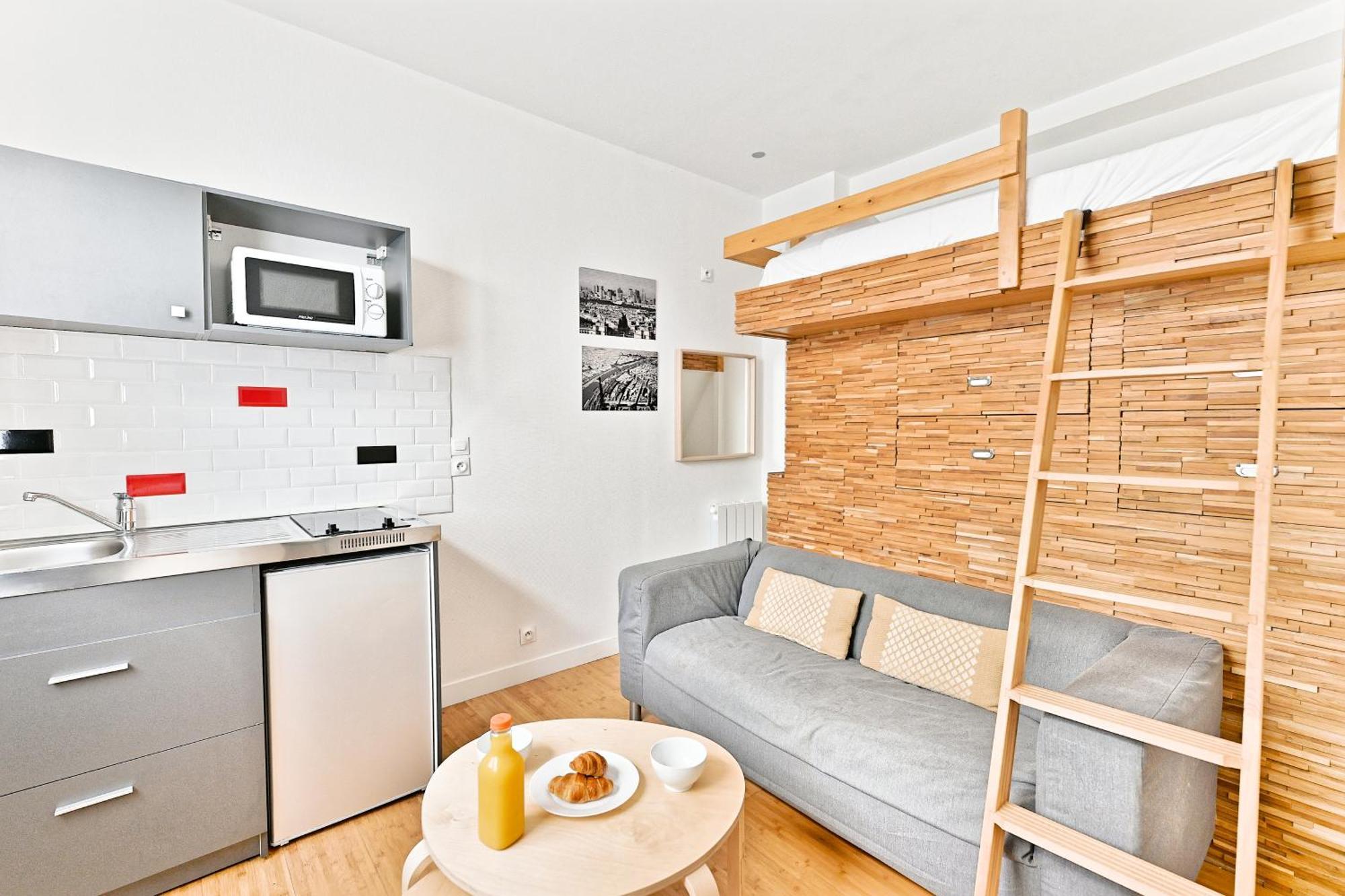 Charmant Studio Boulevard Voltaire Paris Exterior foto