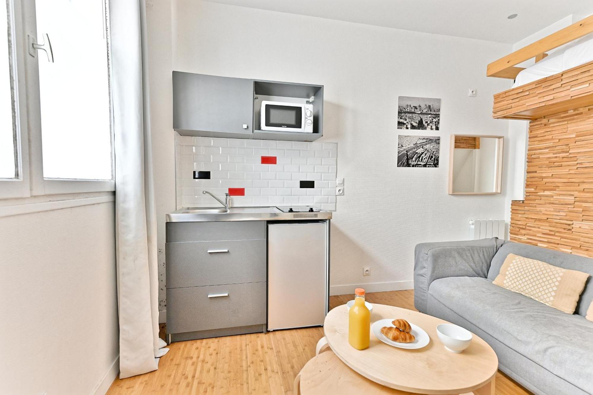 Charmant Studio Boulevard Voltaire Paris Exterior foto