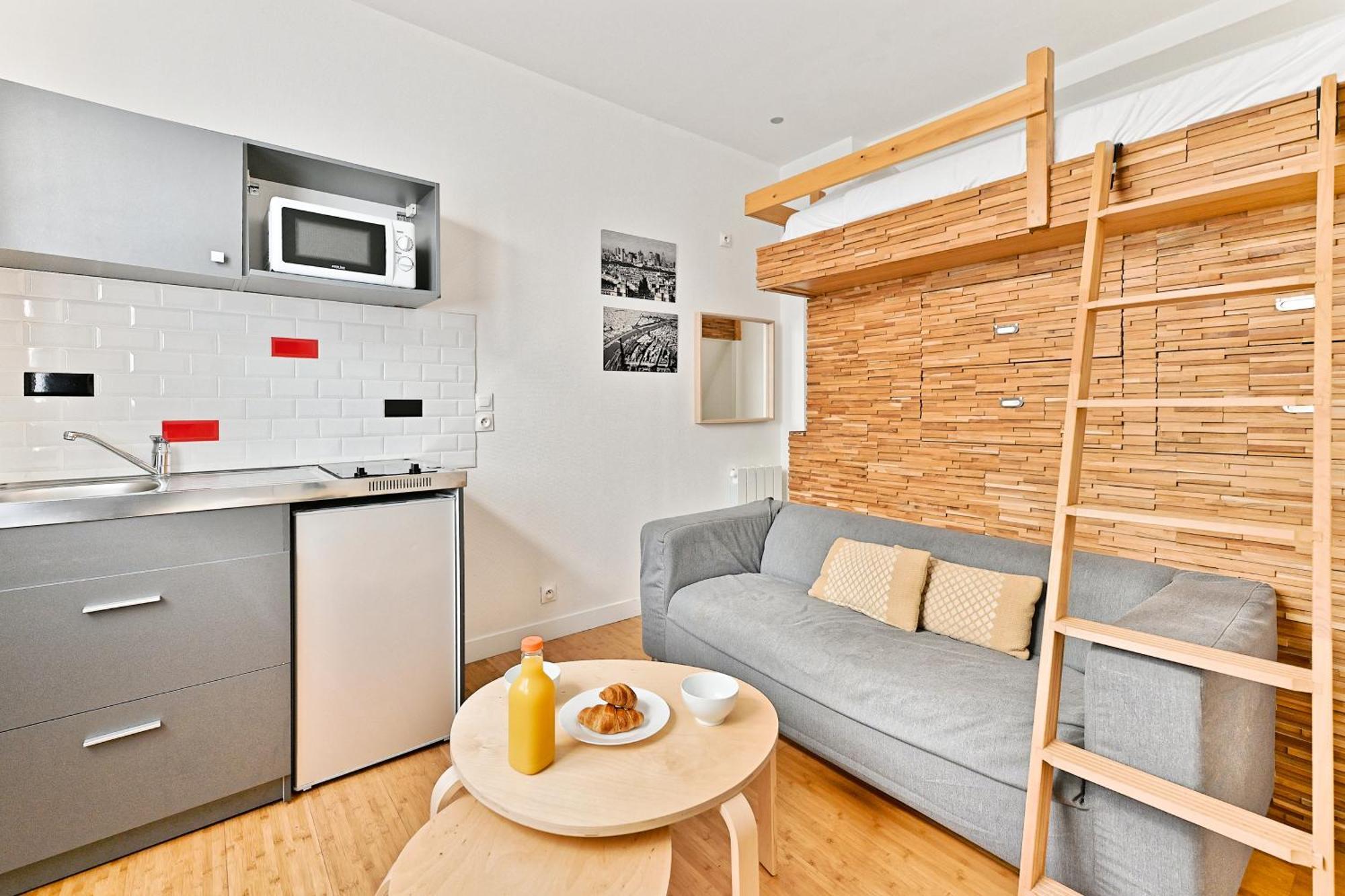 Charmant Studio Boulevard Voltaire Paris Exterior foto